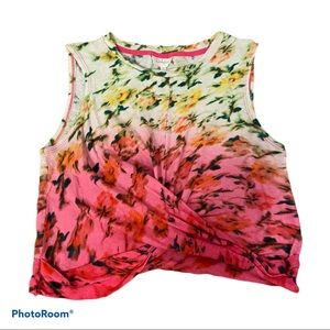 Anthropologie Deletta Adaenia Twist Front Top SP